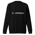Black Centsical Full Logo Sweatshirt (Front Print)
