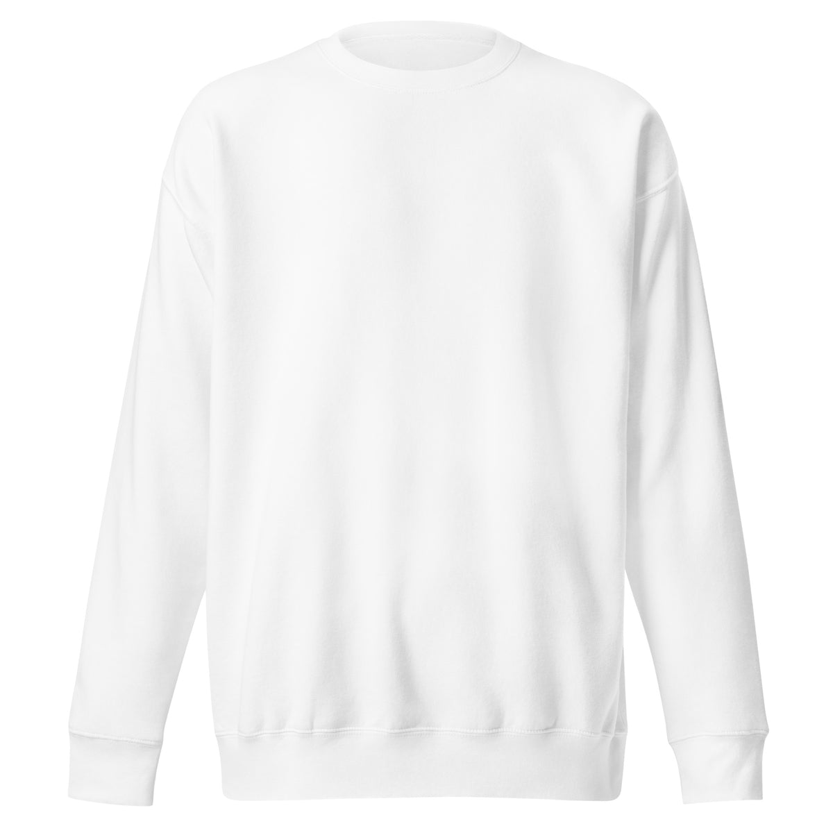 White Centsical Sweatshirt (Back Print)
